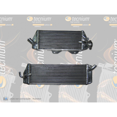 TECNIUM - Radiateur Droit Compatible Honda Hm Crf450R  '02-04  Hm450 '02-04