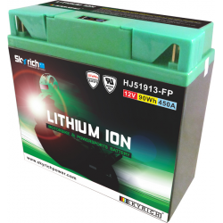 SKYRICH - Batterie Moto 12V Lithium Ion 51913 Sans Entretien - Dim.181 x 77 x 170mm