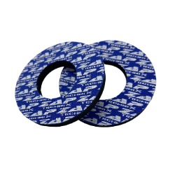 ZAP TECHNIX - Donuts Poignées 5mm - 2 Pièces - Bleu