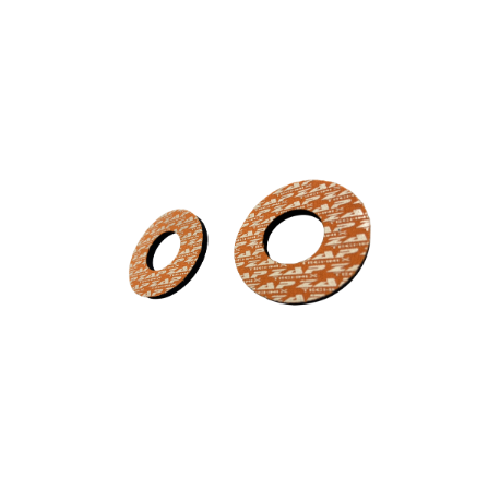 ZAP TECHNIX - Donuts Poignées 5mm 2 Pièces Noir
