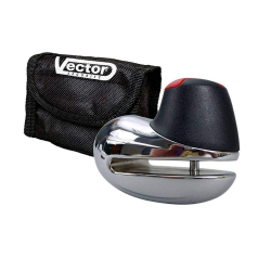 VECTOR - Antivol Moto Bloque Disque Ø6Mm Antivol Mini Disc Chromé Moto Scooter - Bloque Disque Résistant pour Deux Roues