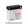 YUASA - Batterie Moto 12V Avec Entretien 12N24-3A