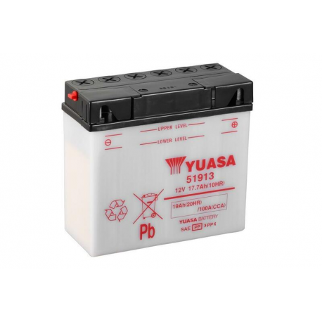 YUASA - Batterie Moto 12V Avec Entretien 51913