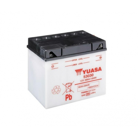 YUASA - Batterie Moto 12V Avec Entretien 53030