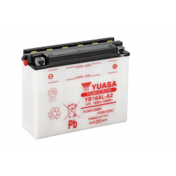 YUASA - Batterie Moto 12V Avec Entretien Yb16Al-A2 / Yb16Ala2