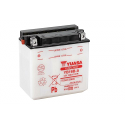 YUASA - Batterie Moto 12V Avec Entretien Yb16B-A