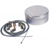 Assa -Kit de Réparation Serre Cable - Cable Embrayage - Cable Gaz - 7 Boules - 160cm - 1mm Ø - 1,5mm Ø