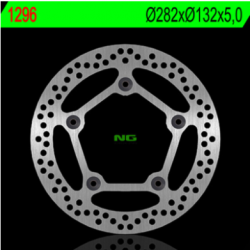 NG BRAKE DISC - Disque De Frein Fixe Compatible avec T-max - 1296 - Diamètre Int/Ext (Ømm/Mm) 132/282