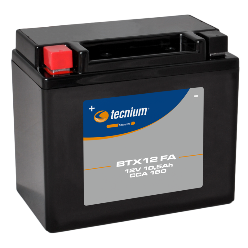 TECNIUM - Batterie moto sans entretien activé usine - BTX12