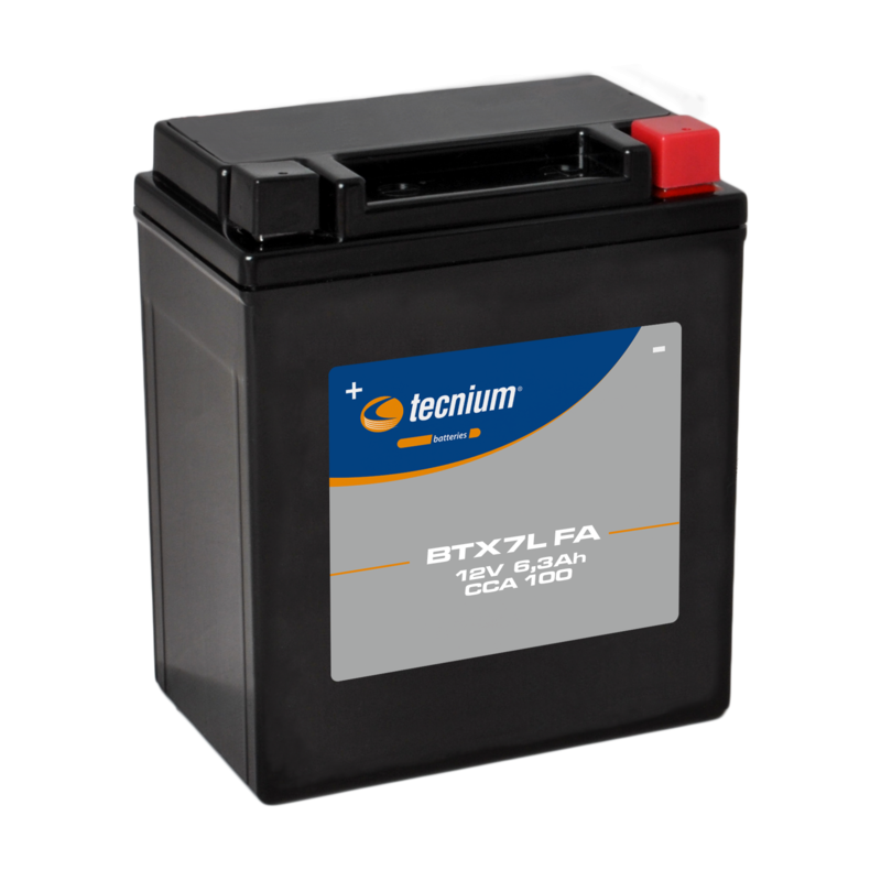 TECNIUM - Batterie moto sans entretien activé usine - BTX7L