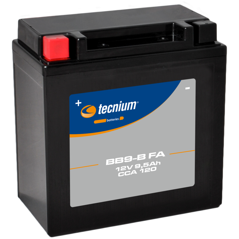 TECNIUM - Batterie moto sans entretien activé usine - BB9-B