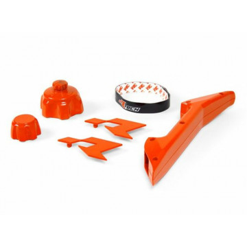RACETECH - Kit accessoires bidon d'essence orange