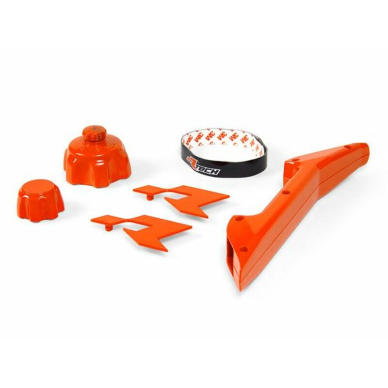RACETECH - Kit accessoires bidon d'essence orange
