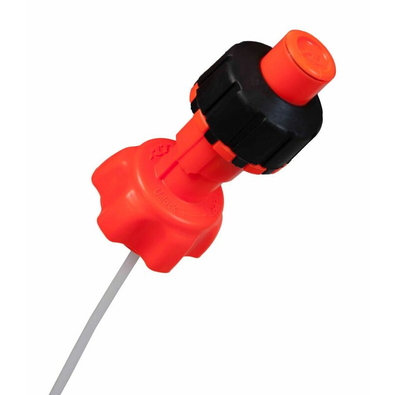 RACETECH - Kit accessoires bidon d'essence remplissage rapide orange