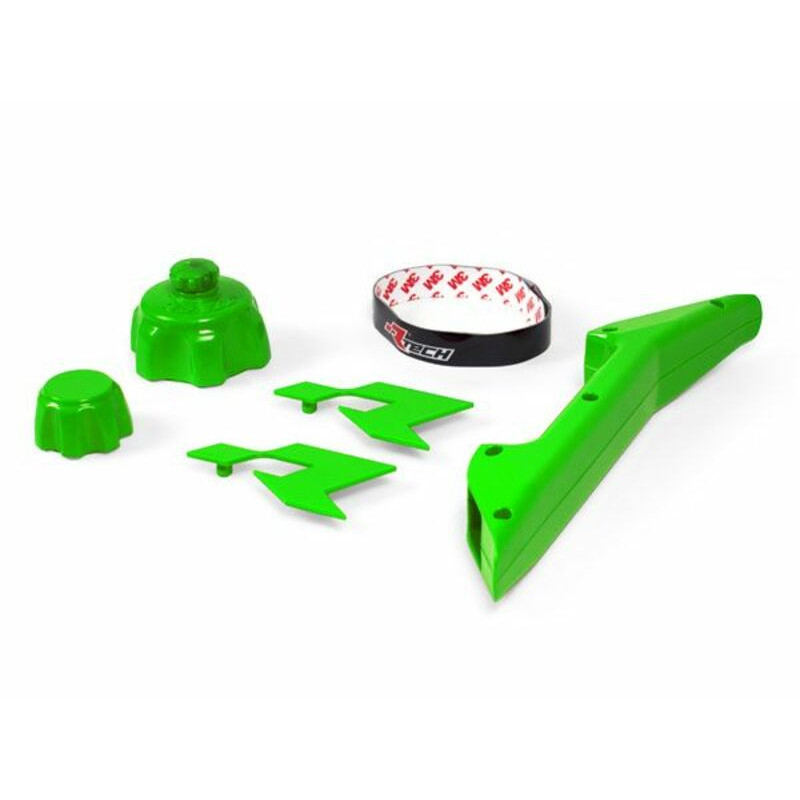 RACETECH - Kit accessoires bidon d'essence vert
