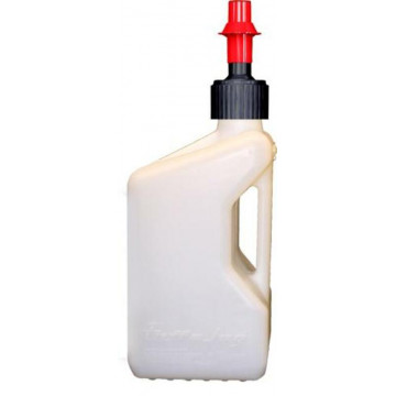 TUFFJUG - Bidon d'essence 10L blanc rouge