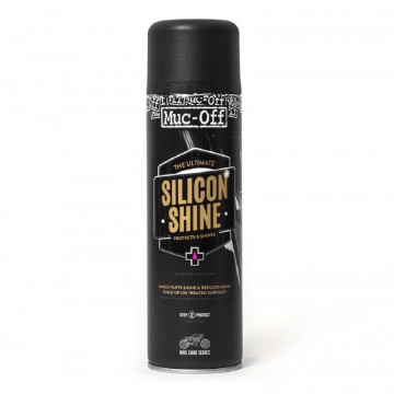 MUC-OFF - Spray De Protection Motorcycle Silicon Shine - Spray 500Ml