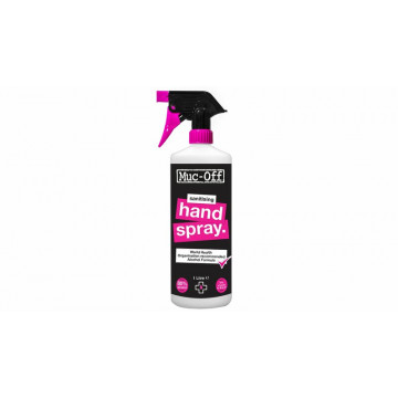 MUC-OFF - Désinfectant mains Antibacterial Hand Sanitizer Spray/Refill 1L