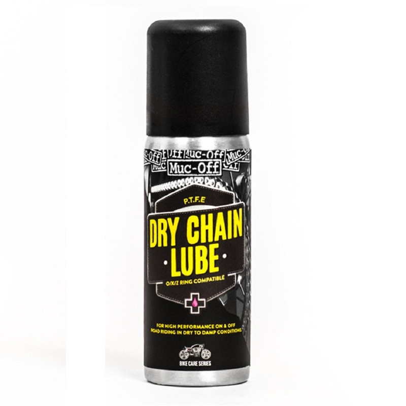 MUC-OFF - Lubrifiant chaîne Dry PTFE Chain Lube - spray 50ml