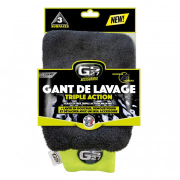 GS27 - Gant De Lavage Triple Action