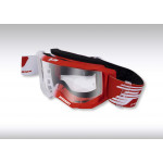 Progrip - Masque Moto Vision Base 3300 Blanc/Rouge