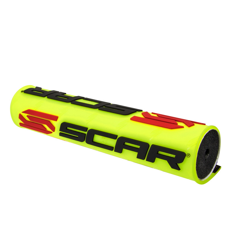 SCAR - Mousse de guidon avec barre 3D Design Jaune