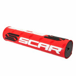 SCAR - Mousse de guidon avec barre 3D Design Rouge