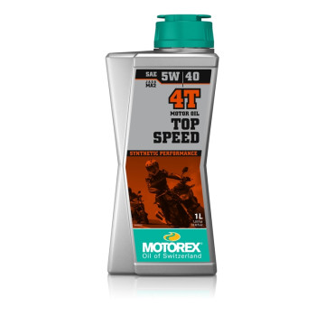 MOTOREX - Huile Moto Top Speed 4T Motorex 5W40 1L