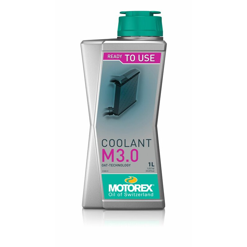 MOTOREX - Liquide de refroidissement Coolant M3.0 Prêt à l'emploi 1L