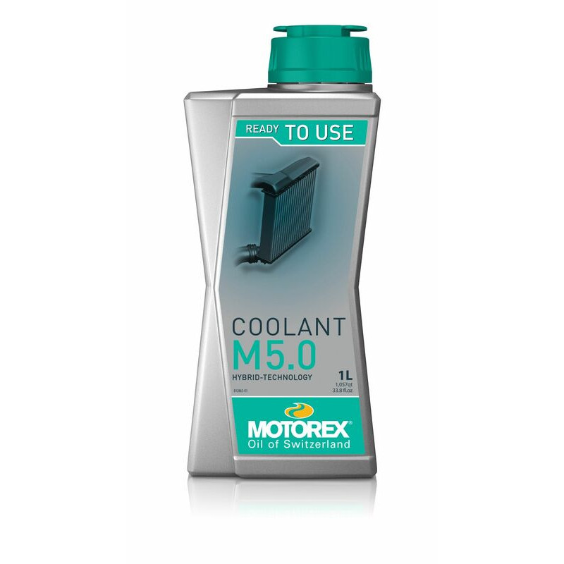 MOTOREX - Liquide de refroidissement Coolant M5.0 Prêt à l'emploi 1L