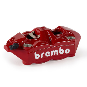 BREMBO RACING - Étrier De Frein Avant Gauche Upgrade M4 Ø34Mm - Rouge Logo Blanc - 120988588